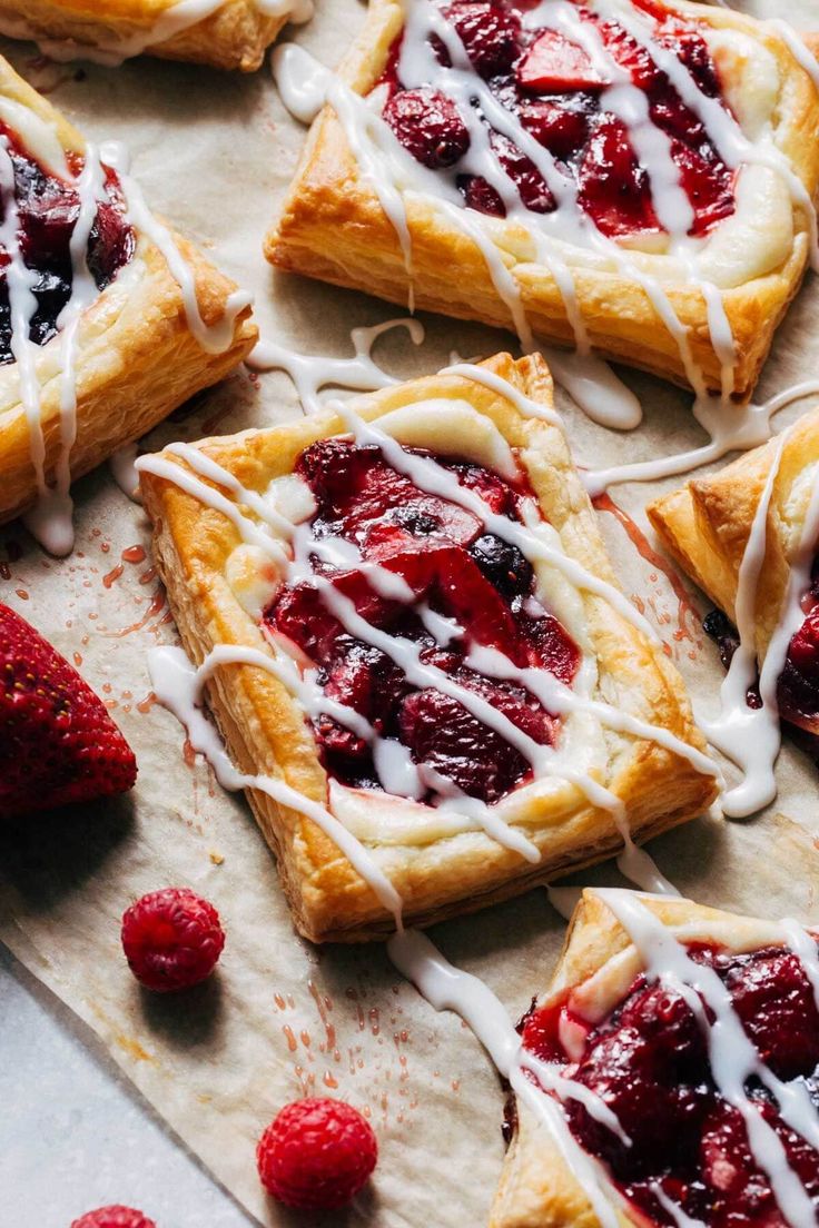 Easy Cream Cheese Danish Pastries